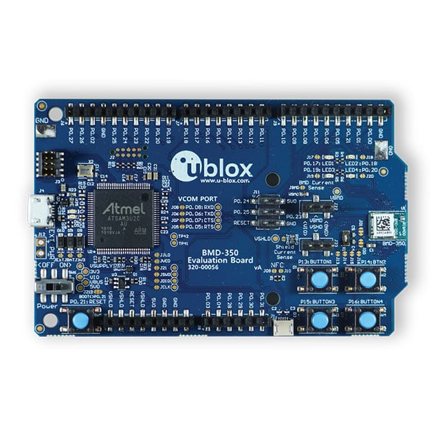 u-blox BMD-350-EVAL - Transceiver; Bluetooth® Smart 4.x Low Energy (BLE)