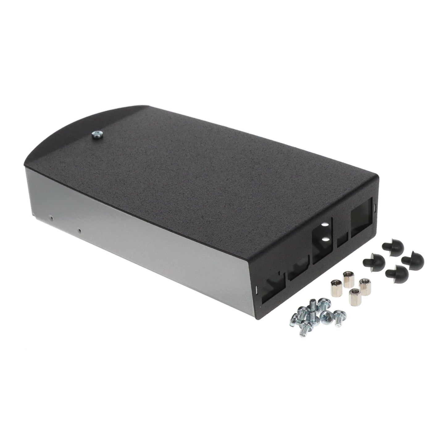 Olimex LTD BOX-MICRO-A-BLACK-SILVER - - -