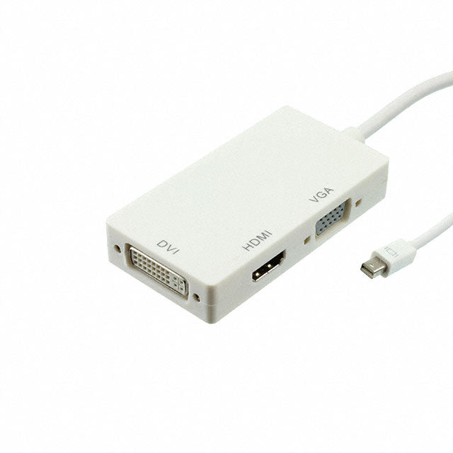 CNC Tech C-743-WH-13 - DisplayPort - Mini a DVI, HDMI, VGA DisplayPort - Mini macho