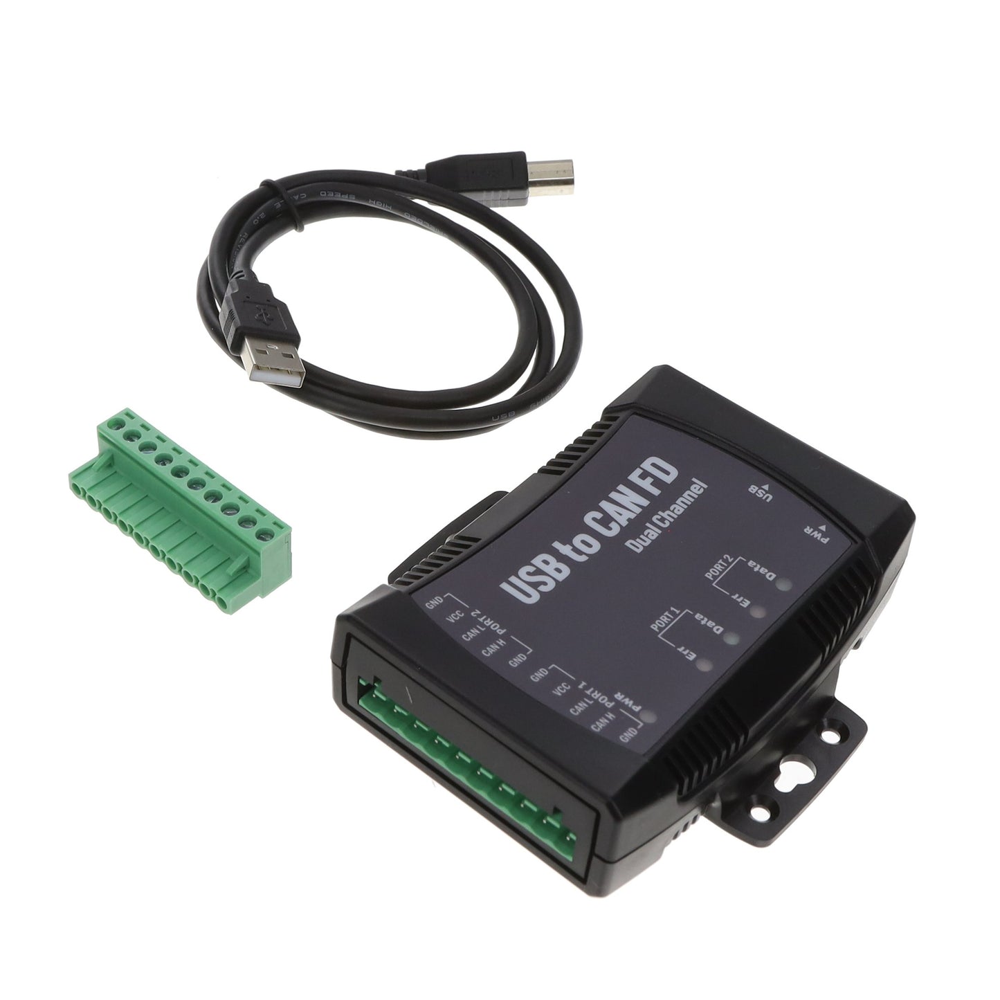 Connective Peripherals Pte Ltd CP-CANFD-2P-ISO - USB a CAN Bloque de terminales