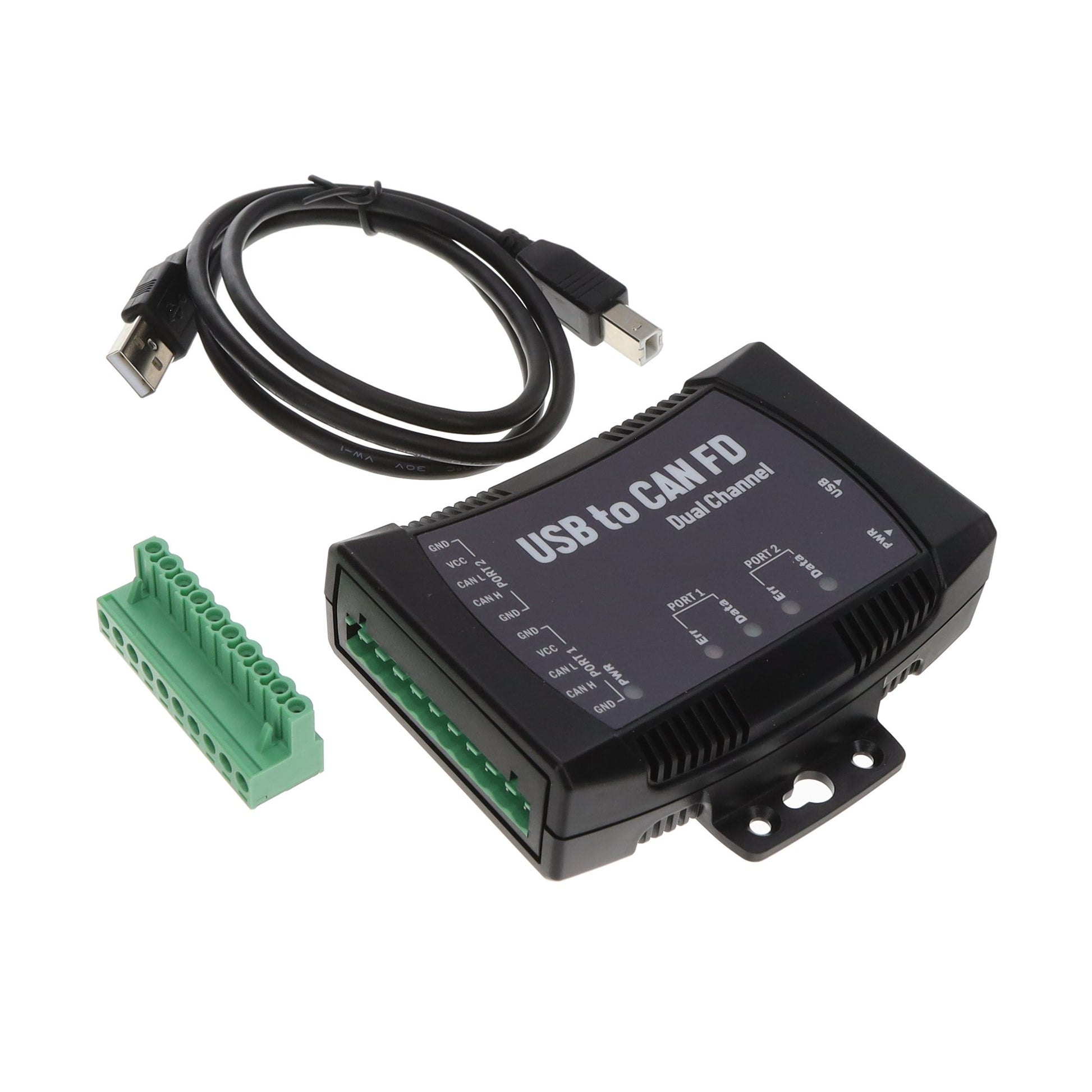 Connective Peripherals Pte Ltd CP-CANFD-2P - USB a CAN Bloque de terminales