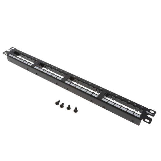 Panduit Corp CPP24FM6BL Mini-Com® Modular Panel -