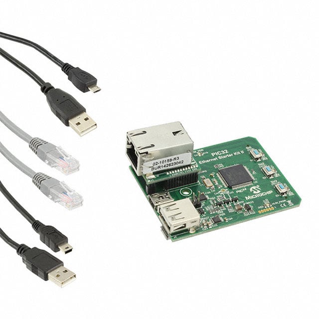 Microchip Technology DM320004-2 PIC® PIC32 ETHERNET STARTER KIT II MCU 32 bits MIPS32® M4K™