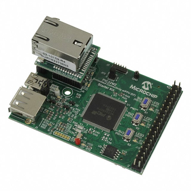 Microchip Technology DM320007 PIC® PIC32 STARTER KIT W/ FPU PIC32MZ MCU 32 bits MIPS32® M4K™