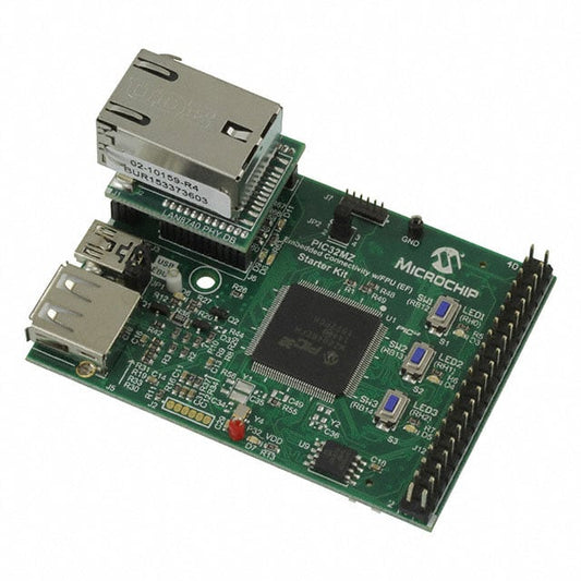 Microchip Technology DM320007 PIC® PIC32 STARTER KIT W/ FPU PIC32MZ MCU 32 bits MIPS32® M4K™