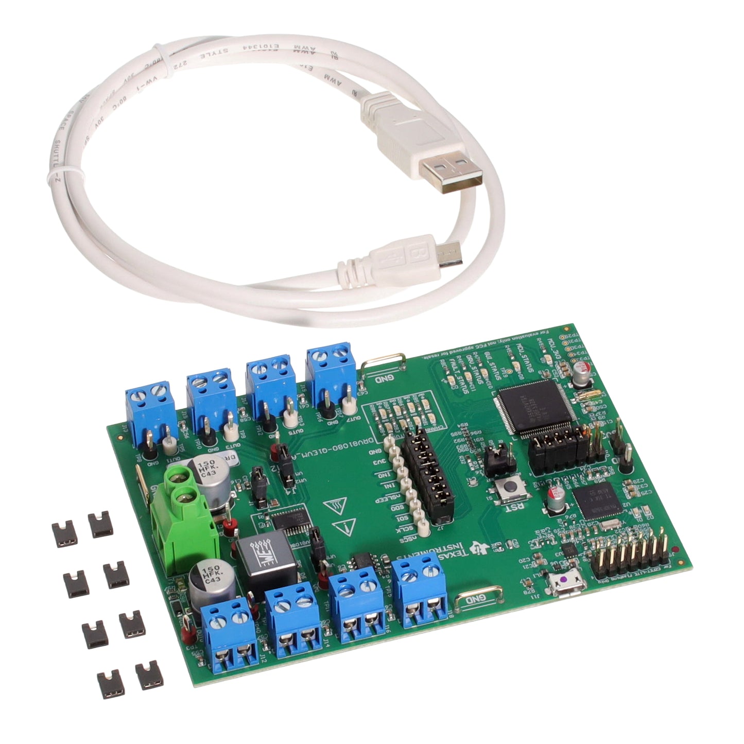 Texas Instruments DRV81080-Q1EVM - Power Management Power Distribution Switch (Load Switch)