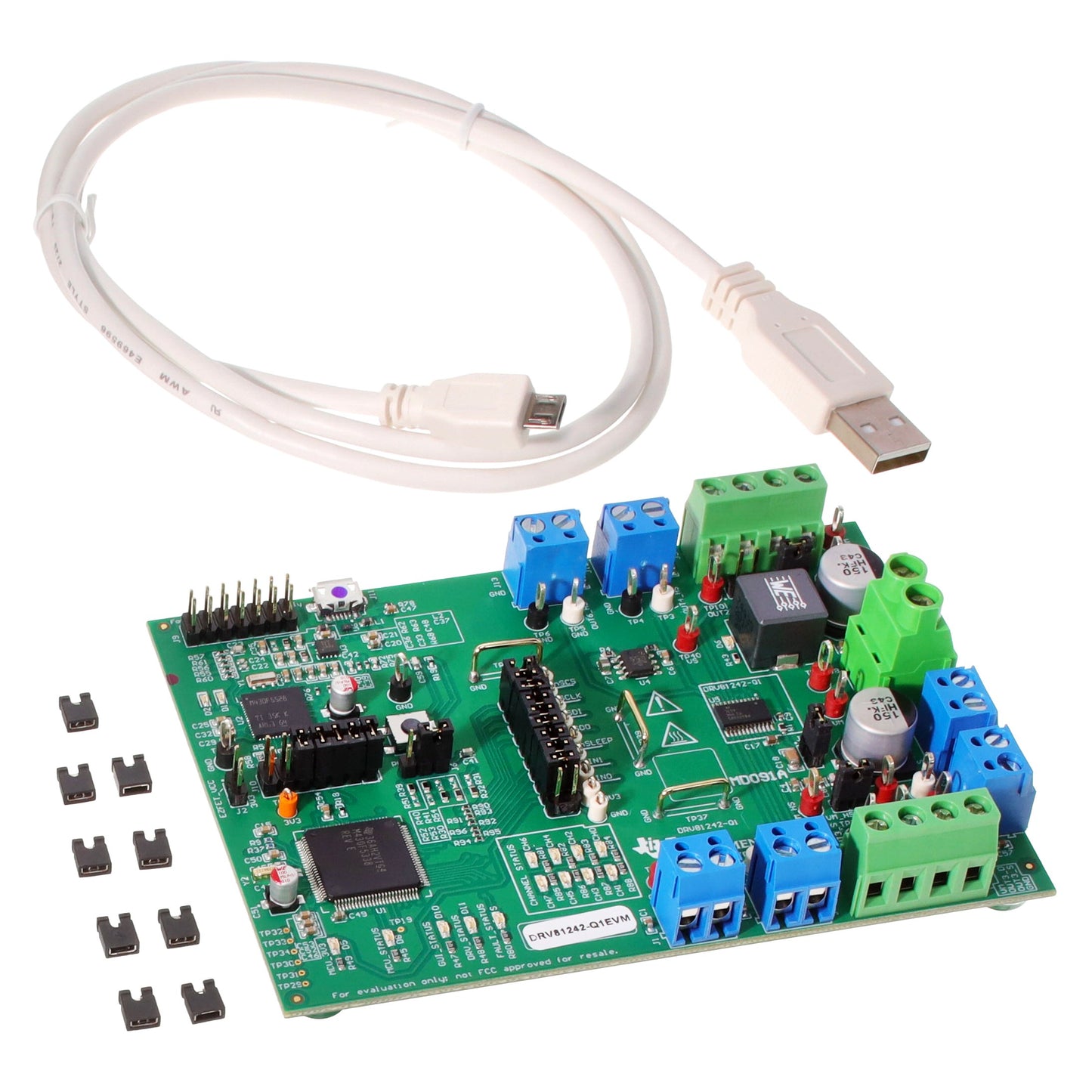 Texas Instruments DRV81242-Q1EVM - Power Management Power Distribution Switch (Load Switch)