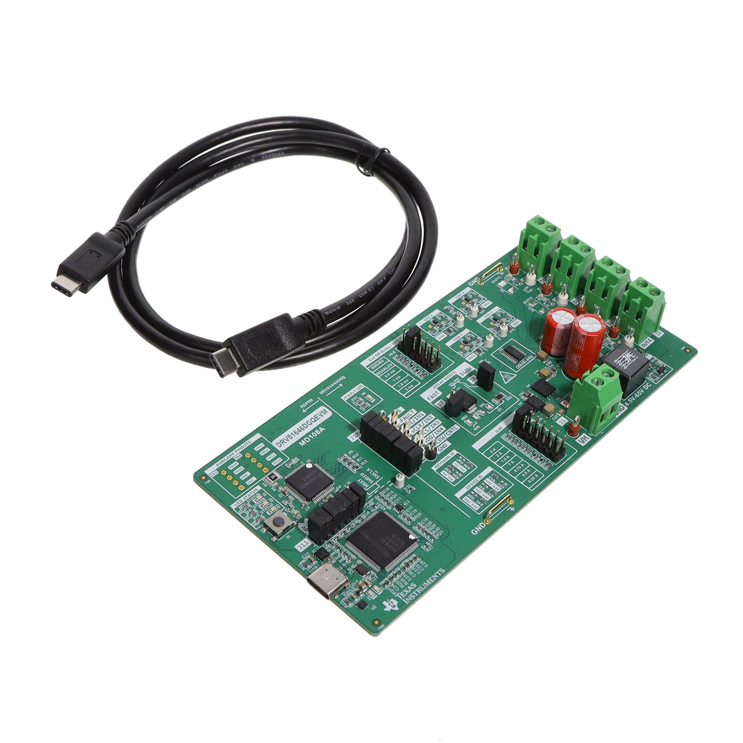 Texas Instruments DRV81646DGQEVM - Power Management Power Distribution Switch (Load Switch)