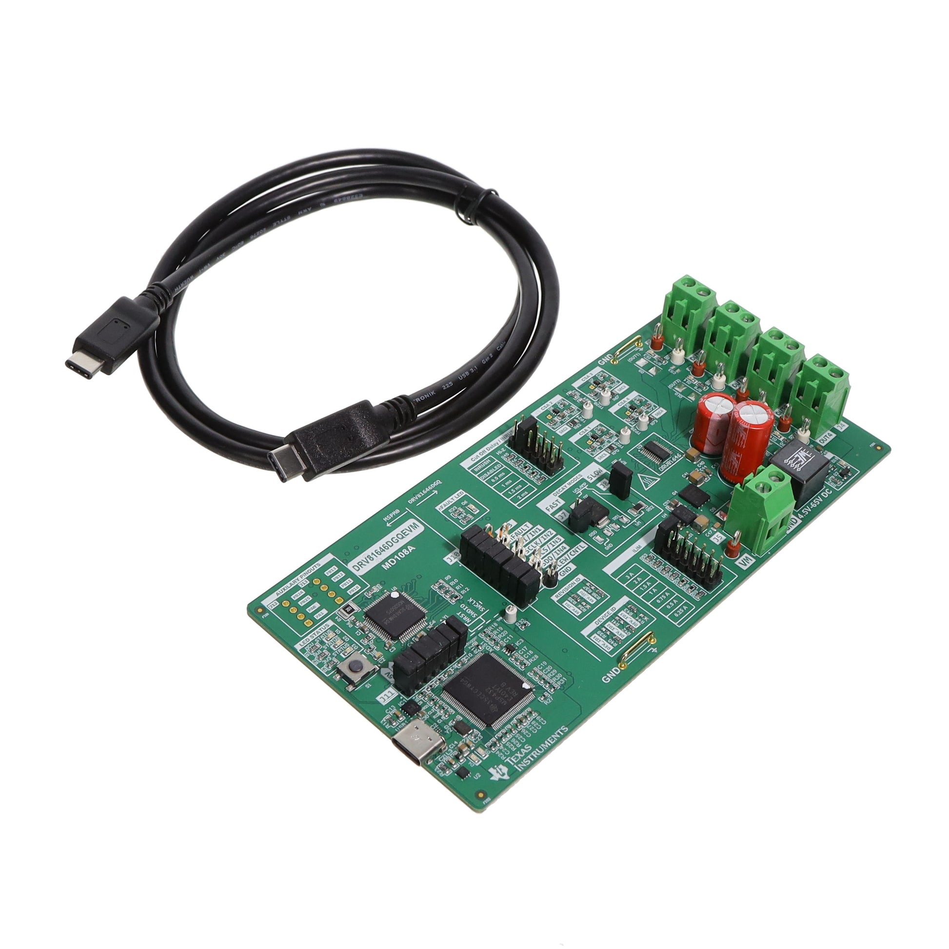 Texas Instruments DRV81646DGQEVM - Power Management Power Distribution Switch (Load Switch)