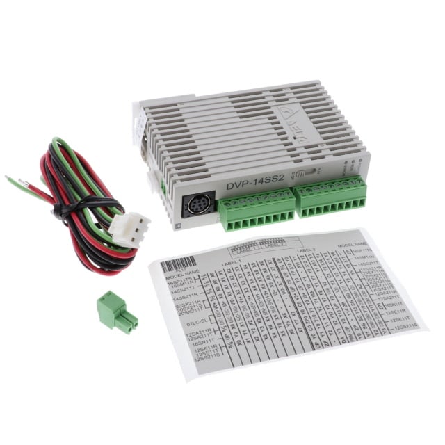 Delta Electronics/Industrial Automation DVP14SS211R DVP PROGRAMMABLE LOGIC CTRL 8/6R DC 8 - Digital