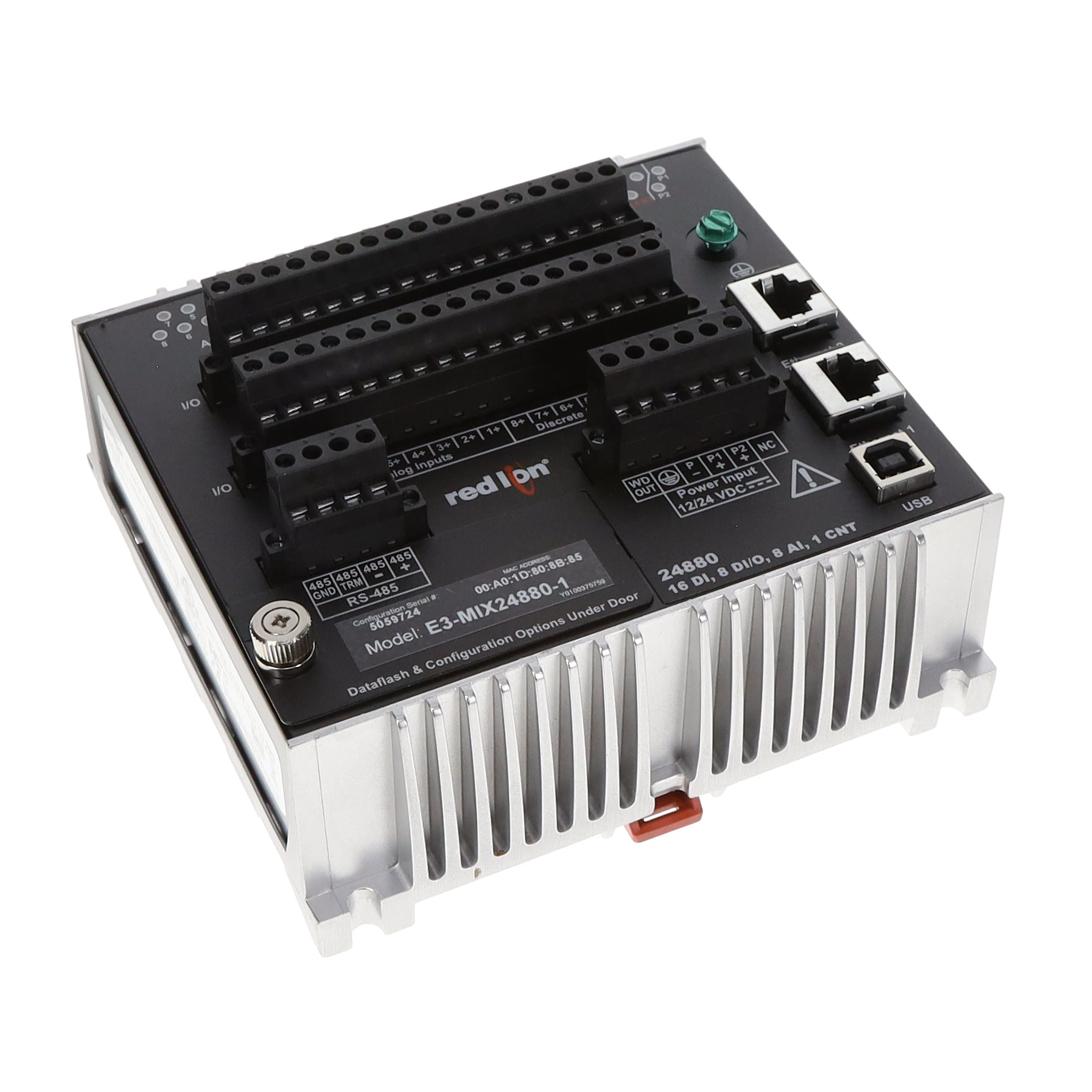 Red Lion Controls E3-MIX24880-1 E3 Input, Output (I/O) Module Multiple Series
