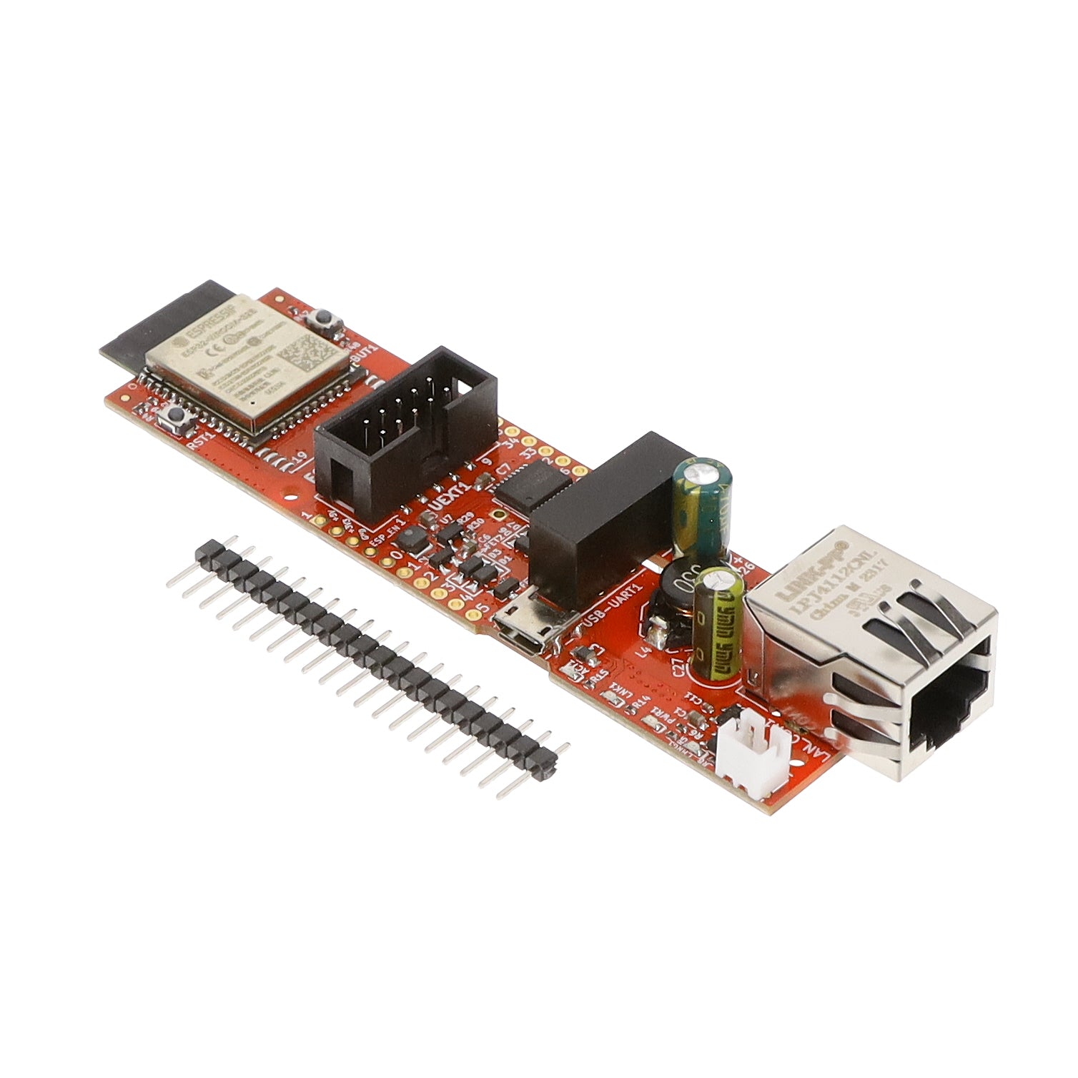 Olimex LTD ESP32-POE-ISO-IND ESP32 Transceiver; 802.11 b/g/n (Wi-Fi, WiFi, WLAN), Bluetooth® Smart 4.x Low Energy (BLE)