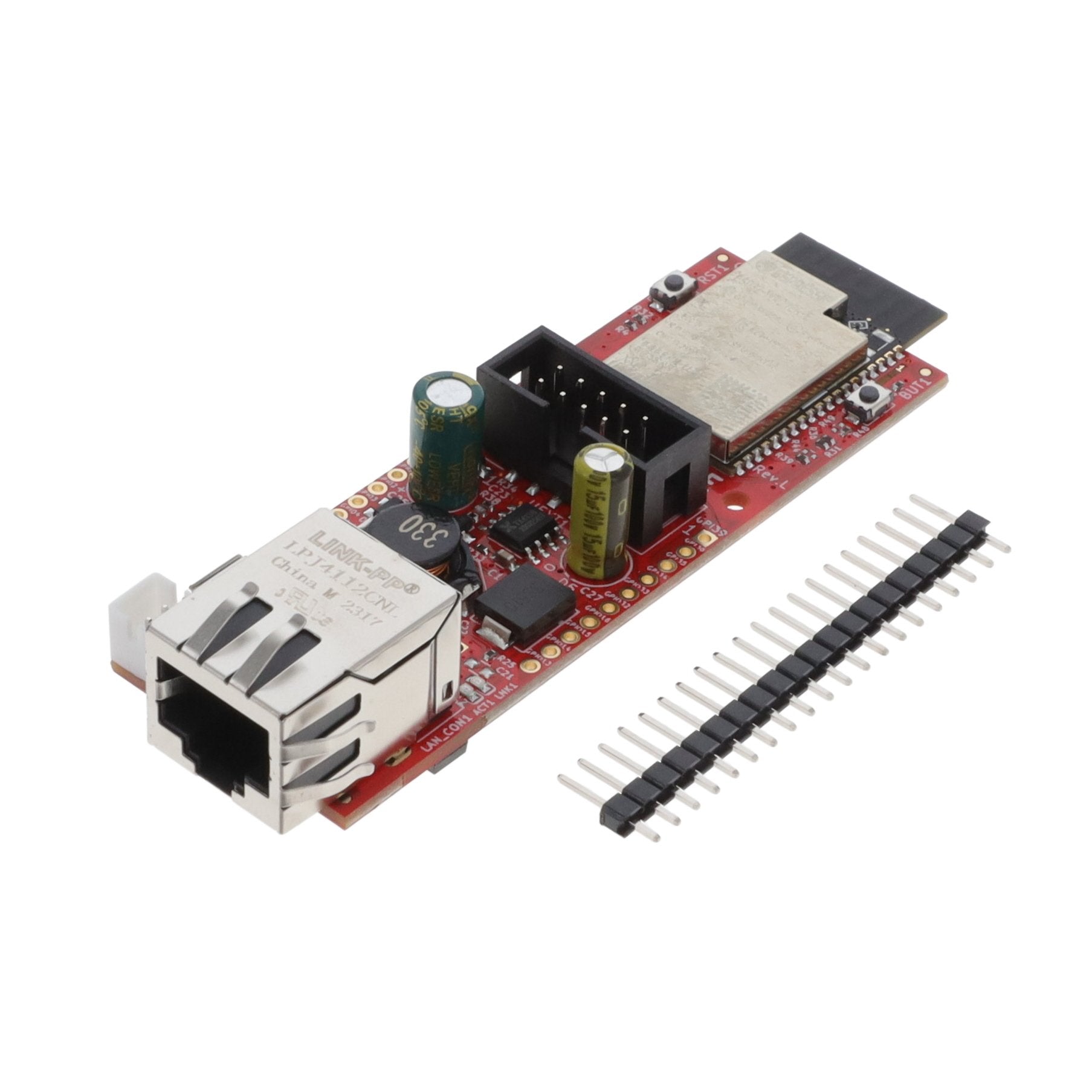 Olimex LTD ESP32-POE-WROVER ESP32 Transceiver; 802.11 b/g/n (Wi-Fi, WiFi, WLAN), Bluetooth® Smart 4.x Low Energy (BLE)