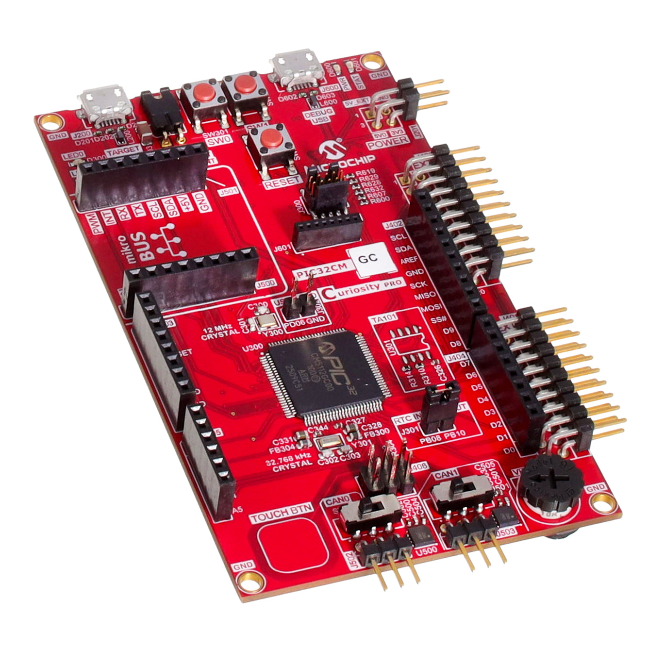 Microchip Technology EV17V75A PIC® PIC32CM GC00 CURIOSITY PRO