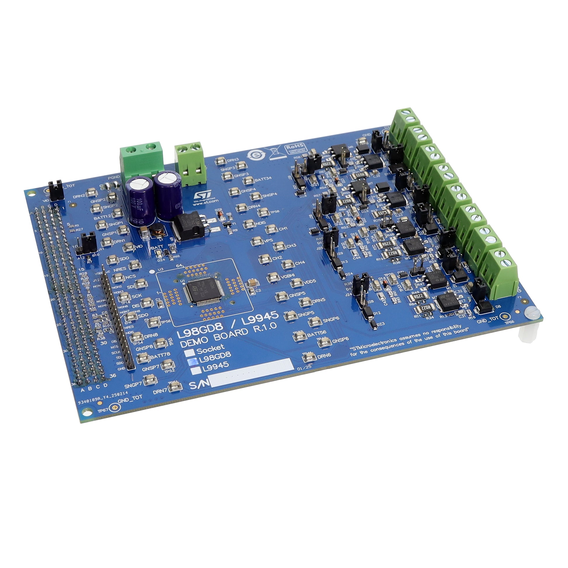 STMicroelectronics EVL-L98GD8 - Power Management Motor Controller/Driver
