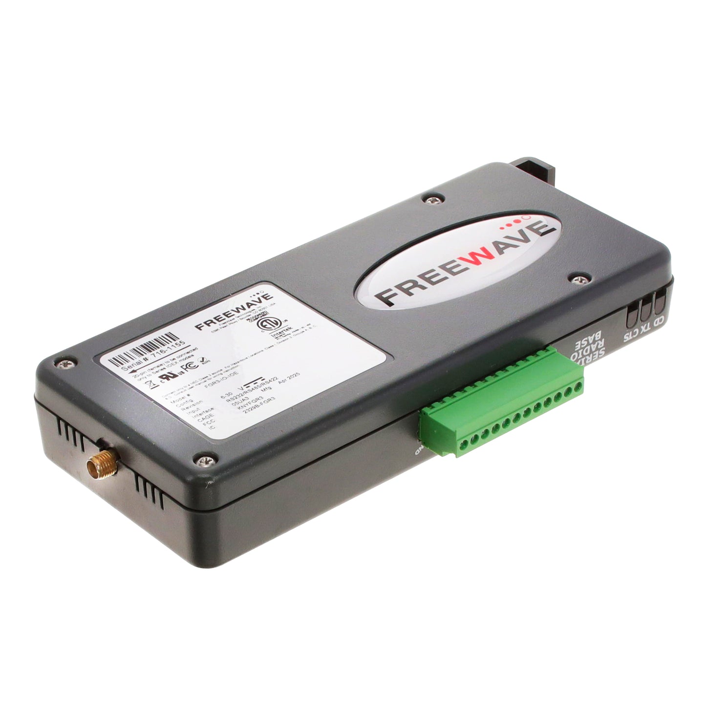 FreeWave Technologies FGR3-IO-IOE FGR3 IO Sistema de control remoto GFSK