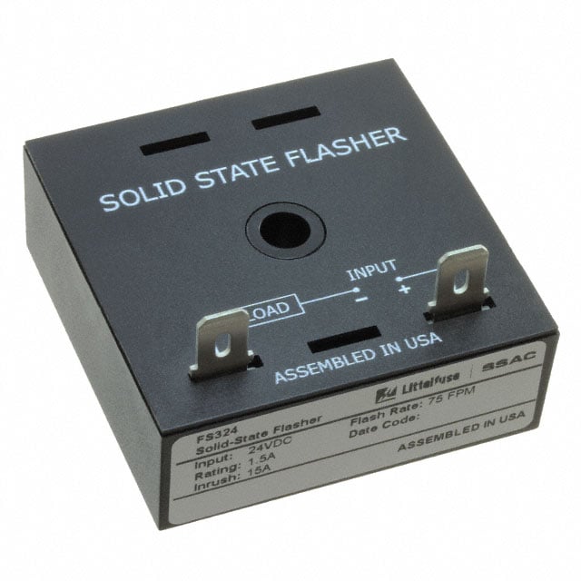 Littelfuse Inc. FS324 FS300 Montaje de chasis Relé de estado sólido Fijo, 75 FPM -
