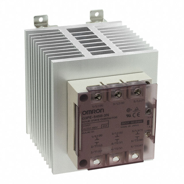 Omron Automation and Safety G3PE-545B-3N DC12-24 G3PE Montaje de chasis, Riel DIN 3PST-NO (Normalmente abierto) (3 Forma A)