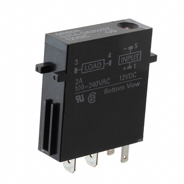Omron Automation and Safety G3TA-OA202SZ-US DC12 G3TA Módulo de salida de CA Negro