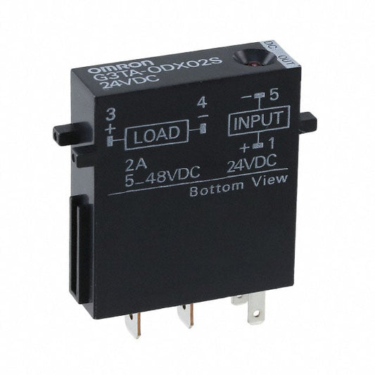 Omron Automation and Safety G3TA-ODX02S DC24 G3TA Módulo de salida de CC Negro