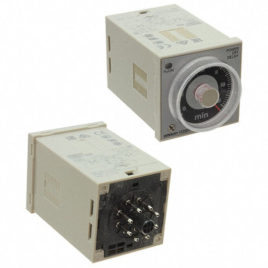 Omron Automation and Safety H3BH-N8 220 VAC M H3BH-N Para enchufe Relé mecánico 0.05 min ~ 12 min 5A a 250VCA