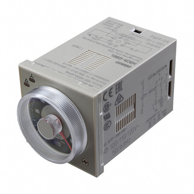 Omron Automation and Safety H3CR-G8EL AC100-120 H3CR-G Para enchufe Relé mecánico 0.5 seg ~ 120 seg 5A a 250VCA