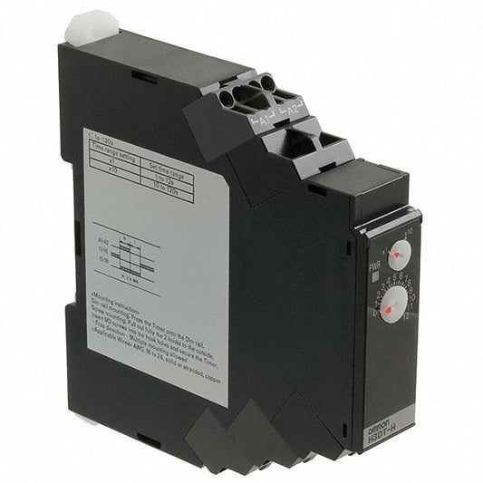 Omron Automation and Safety H3DT-HBL AC/DC24-48 H3DT Riel DIN Relé mecánico 1 seg ~ 120 seg -