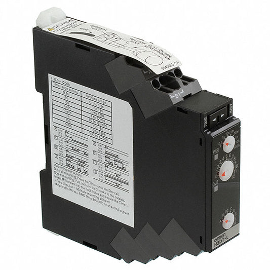 Omron Automation and Safety H3DT-L2 AC/DC24-240 H3DT Riel DIN Relé mecánico 0.1 seg ~ 1200 h -