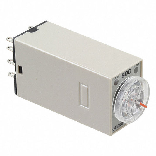Omron Automation and Safety H3Y-2 AC200-230 10S H3Y Para enchufe Relé mecánico 0.5 ~ 10 seg 5A a 250VCA