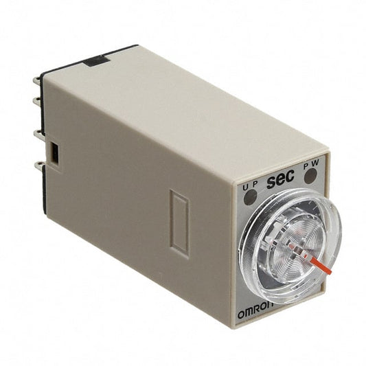Omron Automation and Safety H3Y-2 DC24 1S H3Y Para enchufe Relé mecánico 0.1 ~ 1 seg 5A a 250VCA