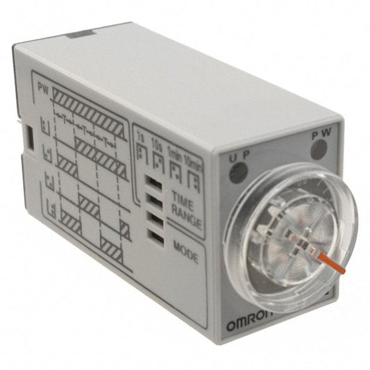 Omron Automation and Safety H3YN-21 DC12 H3YN Para enchufe Relé mecánico 0.1 min ~ 10 h 5A a 250VCA