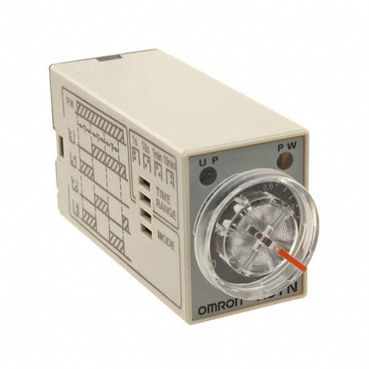 Omron Automation and Safety H3YN-4 DC24 H3YN Para enchufe Relé mecánico 0.1 seg ~ 10 min 3A a 250VCA