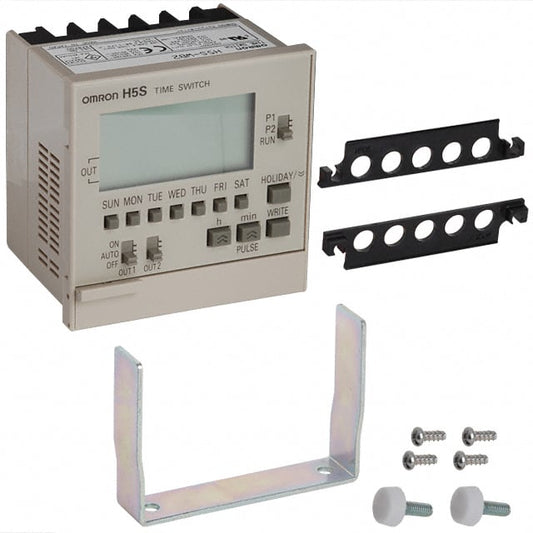 Omron Automation and Safety H5S-WB2 H5S Montaje en panel Relé mecánico 1 min ~ 1 Week 15A a 250VCA
