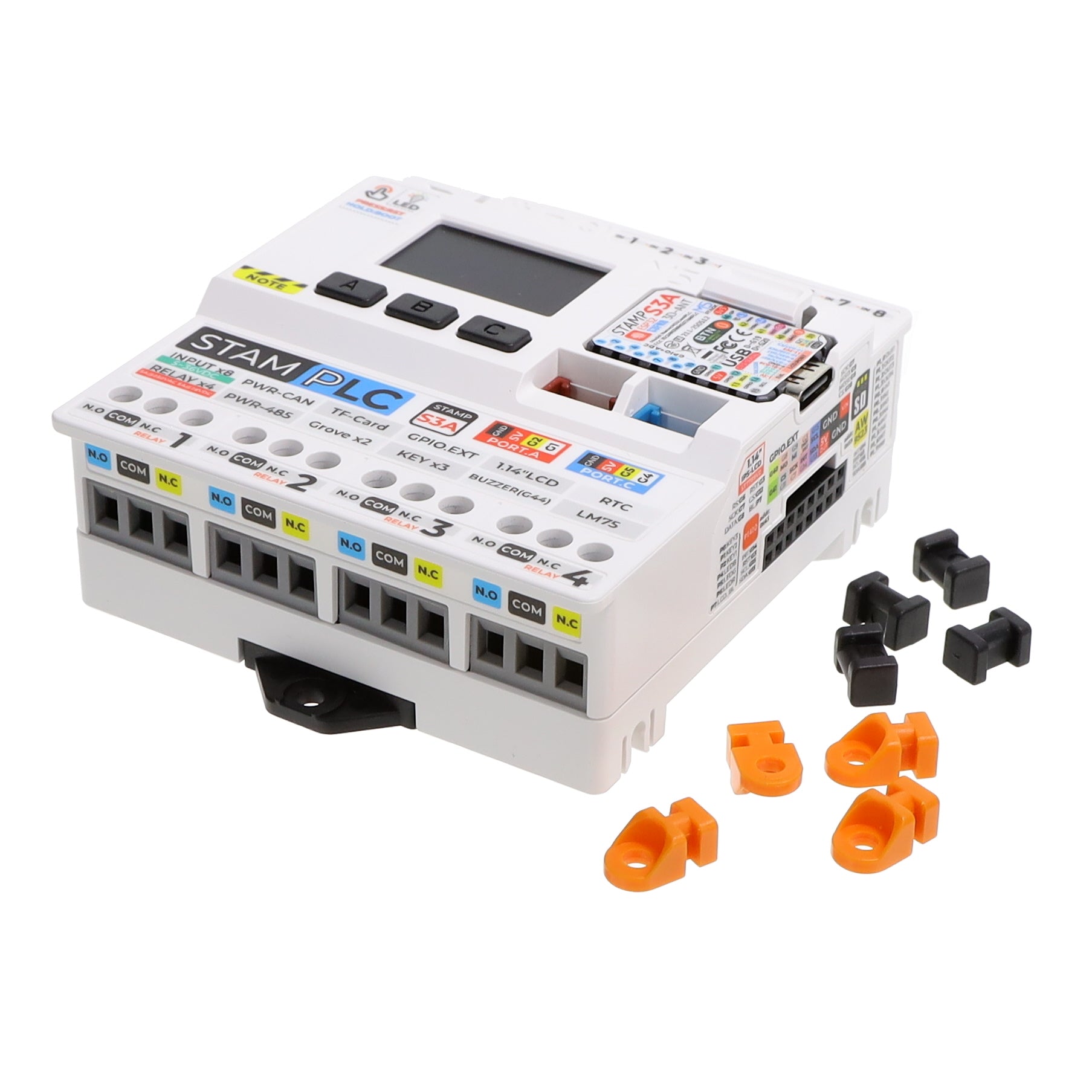 M5Stack Technology Co., Ltd. K141 ESP32-S M5STAMP PLC CONTROLLER WITH M5ST