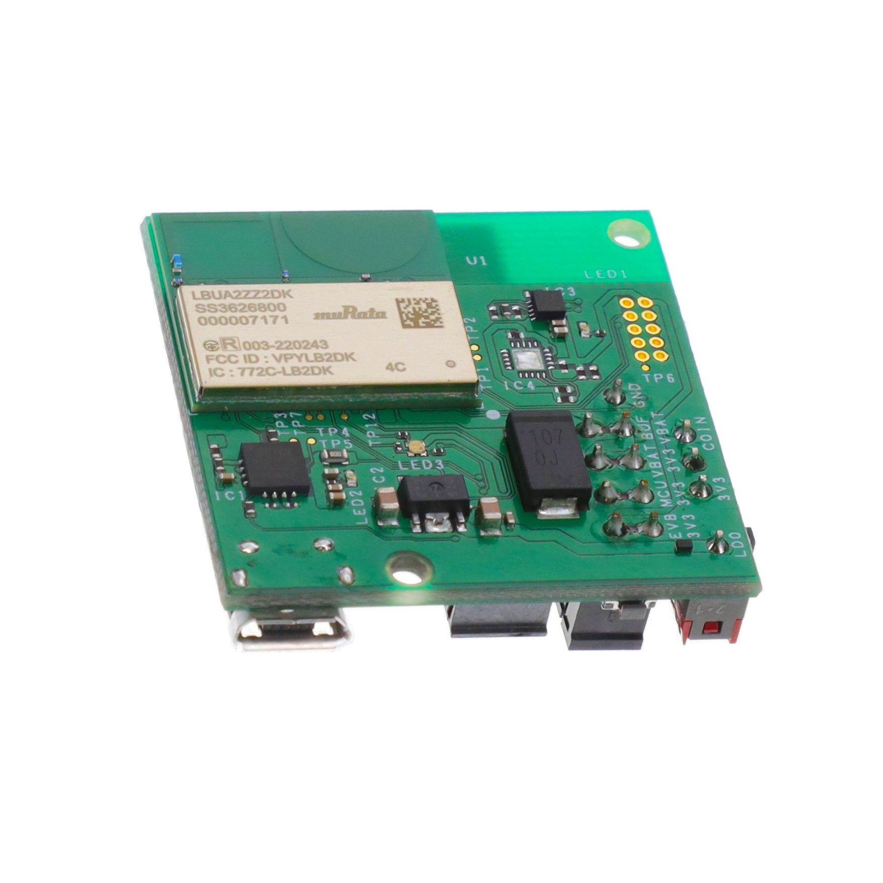 Murata Electronics LBUA2ZZ2DK-EVK - Transceiver; Bluetooth® 5.x (BLE)