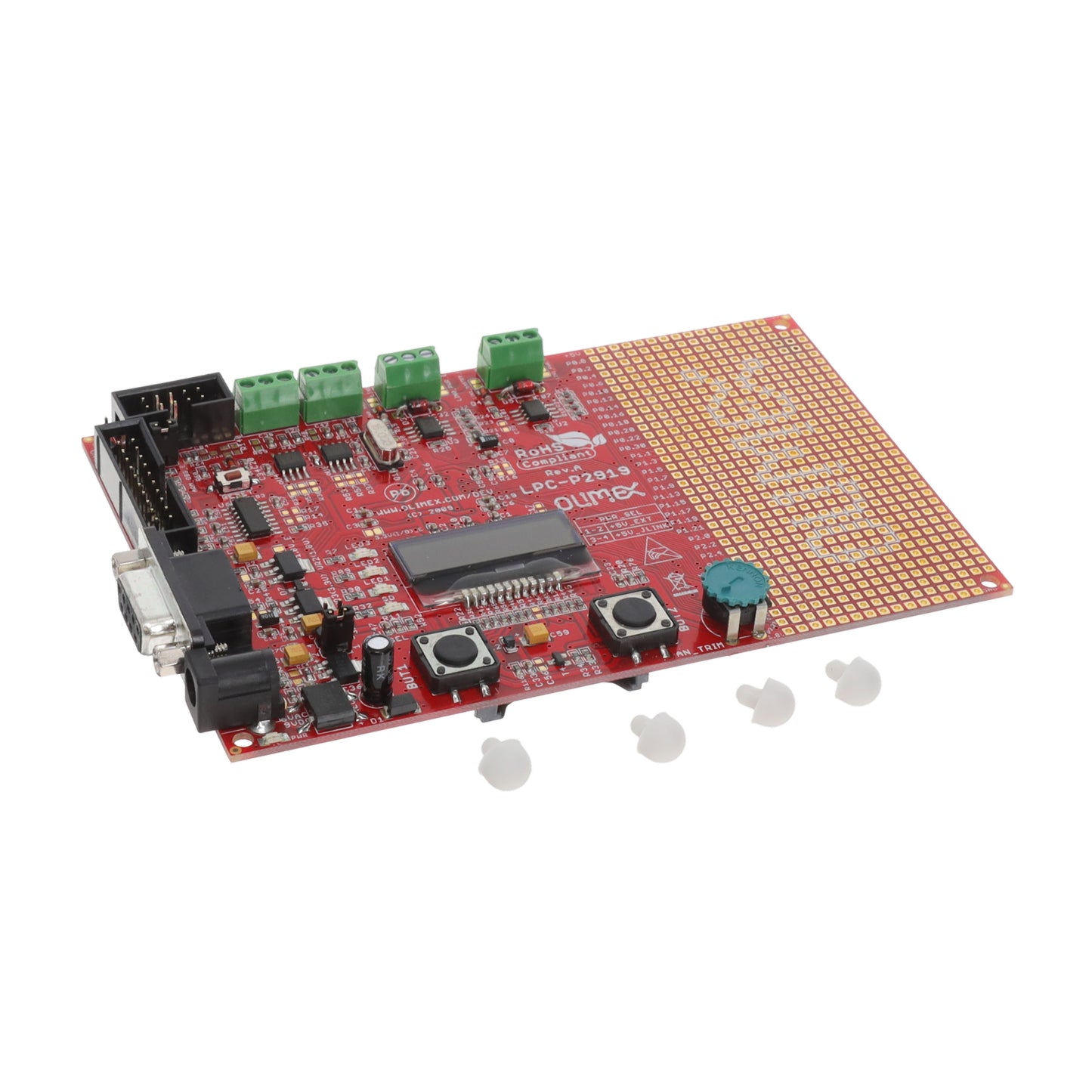 Olimex LTD LPC-P2919 LPC2900 MCU 32-Bit