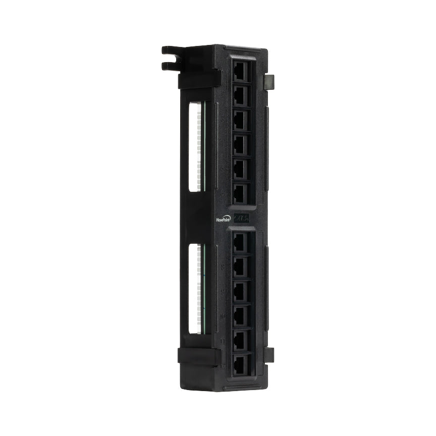NavePoint 400805 - Patch Panel, Cat5e Punchdown Terminals