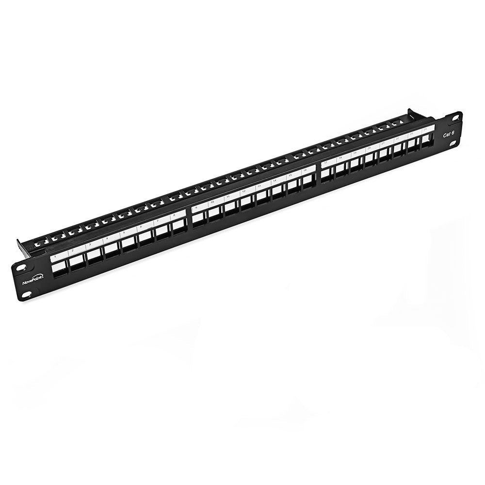 NavePoint 406346 - Patch Panel, Cat6 RJ45 Jack (Not Provided)