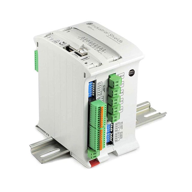 Industrial Shields 7001000600 - MDUINO PLC ENET/WIFI/BTLE 58 I/O 36 - Digital (20), Analog/Digital (16)