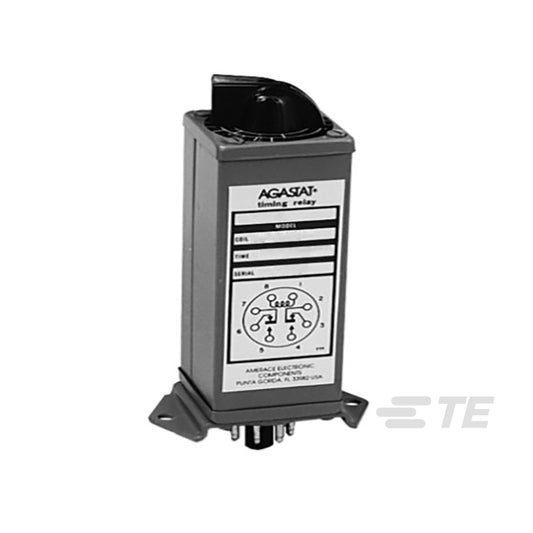 TE Connectivity AMP Connectors 1-1423151-2 2100, AGASTAT Montaje en panel Relé mecánico 2 seg ~ 60 seg 10A a 120VCA