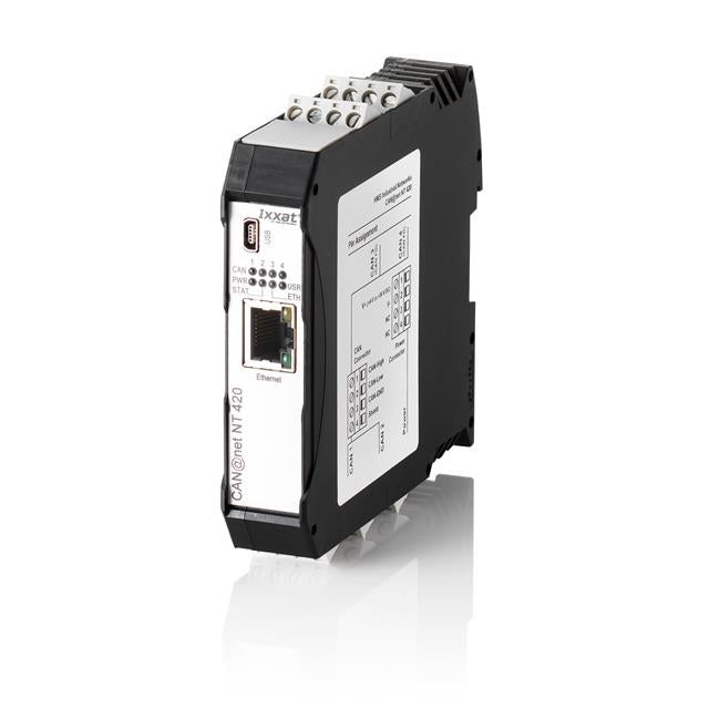HMS Networks 1.01.0332.42000 - IXXAT CAN@NET NT420 4X CAN FD Gateway