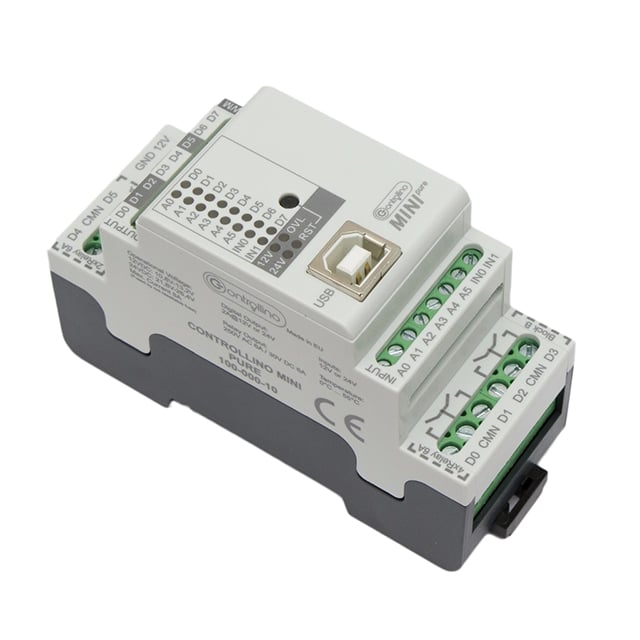 Industrial Shields 100.000.10 - CONTROLLINO MINI PURE, POWER 12V 8 - Digital/Analog