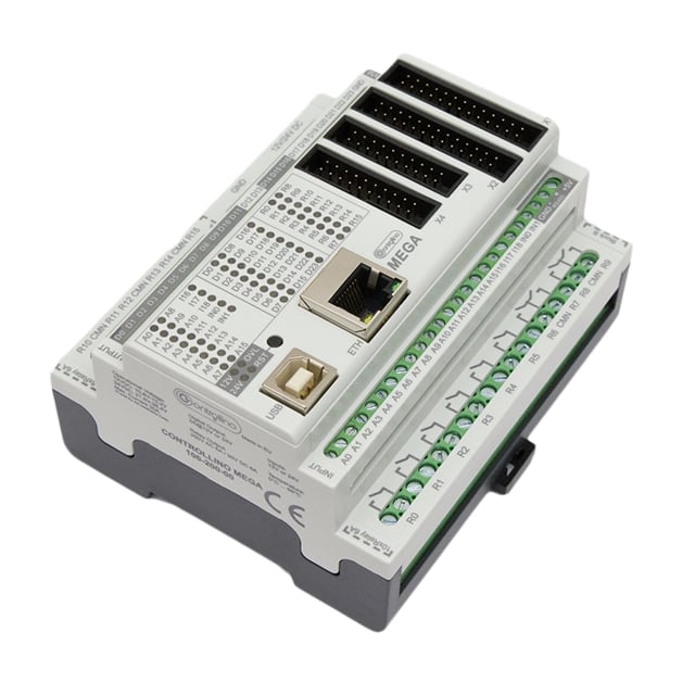 Industrial Shields 100.200.00 - CONTROLLINO MEGA, POWER 12VDC TO 21 - Digital (5), Analog/Digital (16)