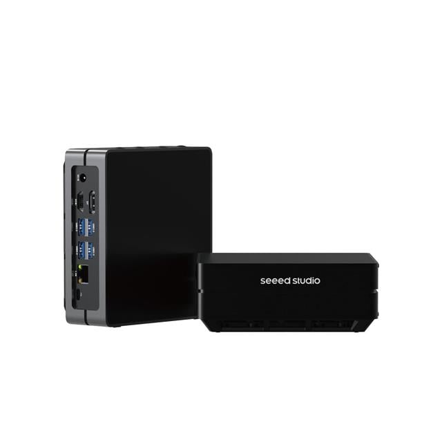 Seeed Technology Co., Ltd 110061441 reComputer BOX PC NO DISPLAY EMMC 16GB ARM® Cortex™-A57, 4 Core