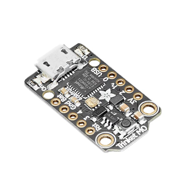 Adafruit Industries LLC 3500 SAM D TRINKET M0 ATSAMD21E18 EVAL BRD MCU 32 bits ARM® Cortex®-M0+
