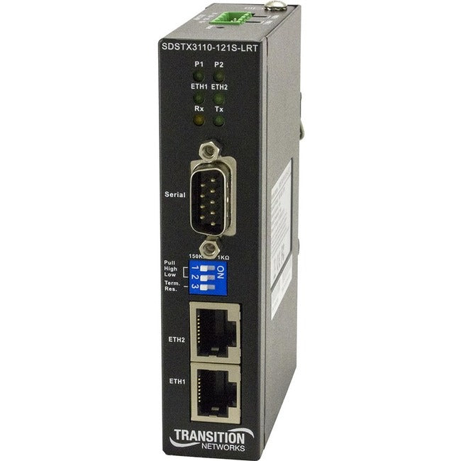 Lantronix, Inc. SDSTX3110-121S-LRT - Serial to Ethernet RS-232/422/485