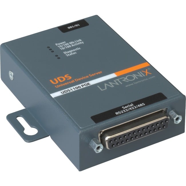 Lantronix, Inc. UD11000P0-01 UDS1100 Ethernet to Serial RS-232/422/485