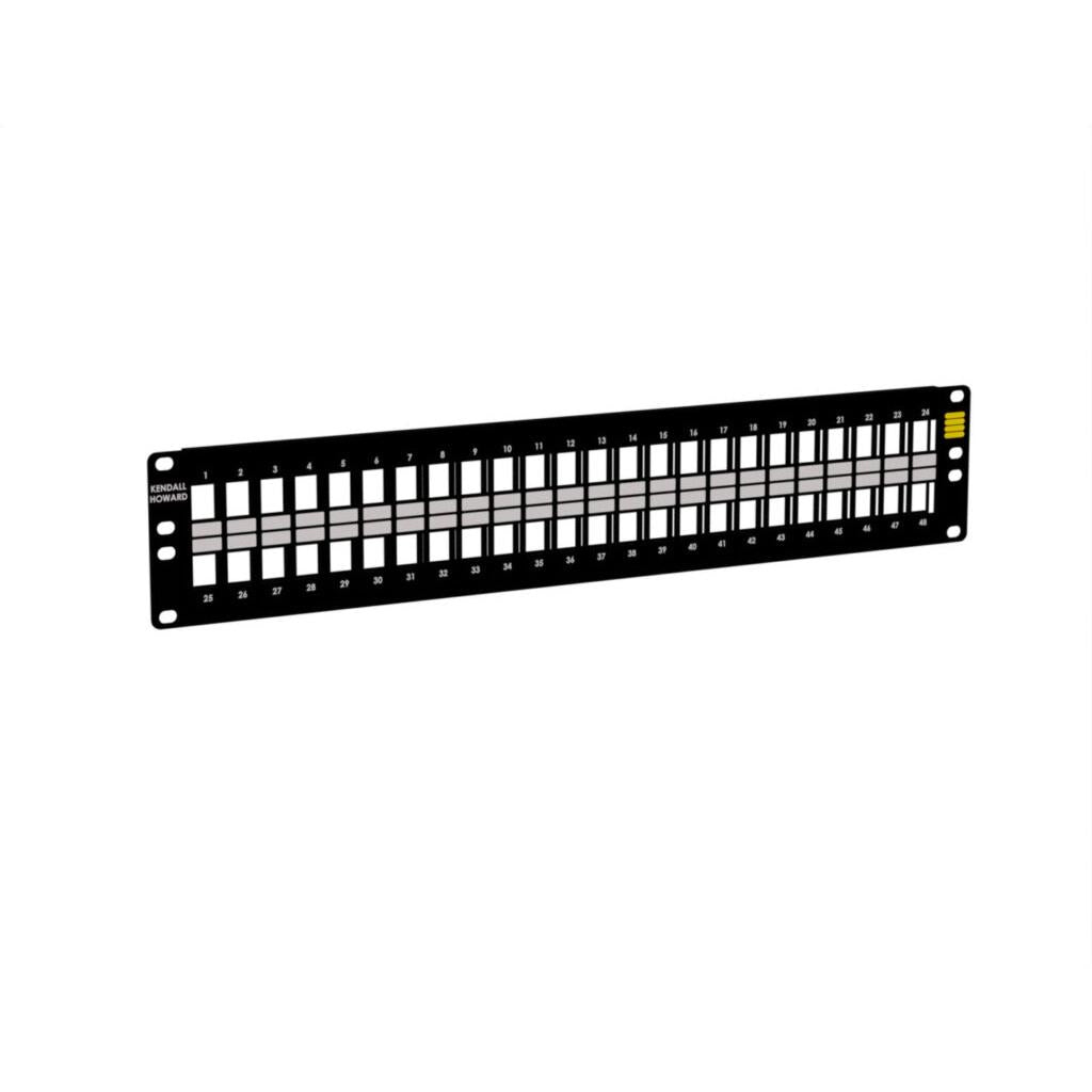 Kendall Howard 1905-2-102-48 - Patch Panel RJ45 Jack (Not Provided)