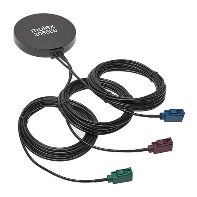 Molex 2068663000 206866 Bluetooth, celular, navegación, WiFi Banda ancha