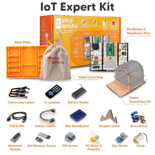 PicoBricks 21323 - PICOBRICKS IOT EXPERT KIT